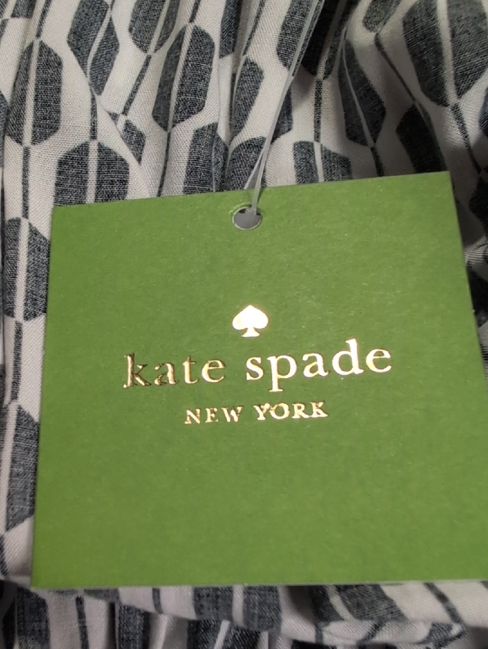 NWT kate spade Arrow Striped Rayon Dress Medium Knee Length - Picture 8 of 13